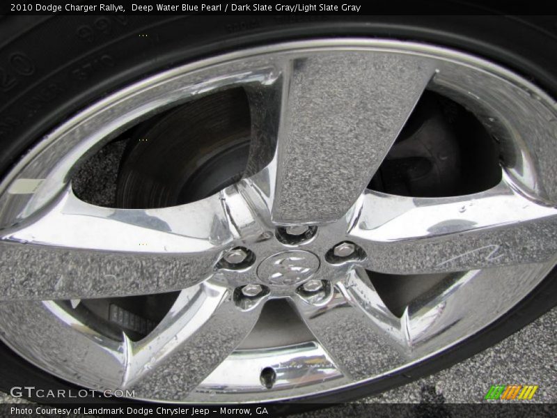 Deep Water Blue Pearl / Dark Slate Gray/Light Slate Gray 2010 Dodge Charger Rallye