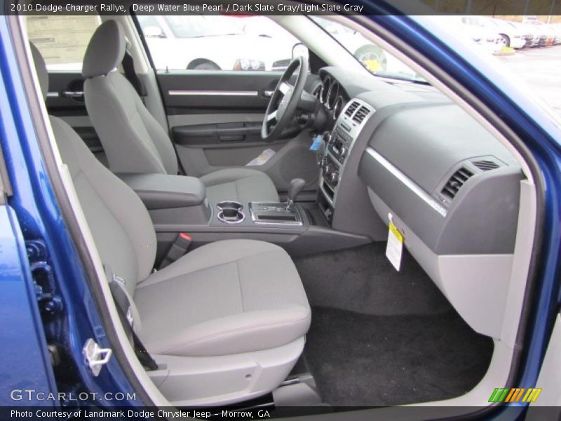 Deep Water Blue Pearl / Dark Slate Gray/Light Slate Gray 2010 Dodge Charger Rallye