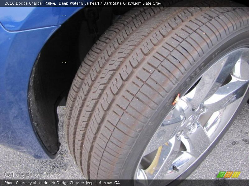 Deep Water Blue Pearl / Dark Slate Gray/Light Slate Gray 2010 Dodge Charger Rallye