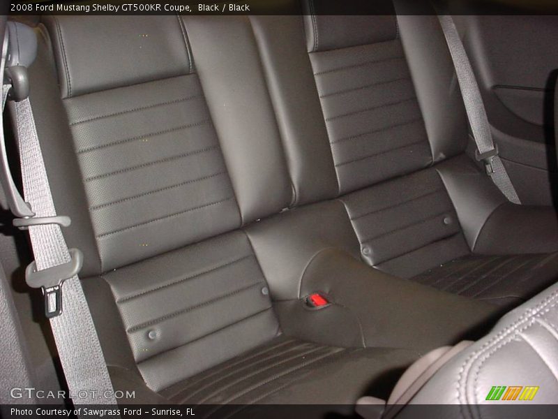 Black / Black 2008 Ford Mustang Shelby GT500KR Coupe
