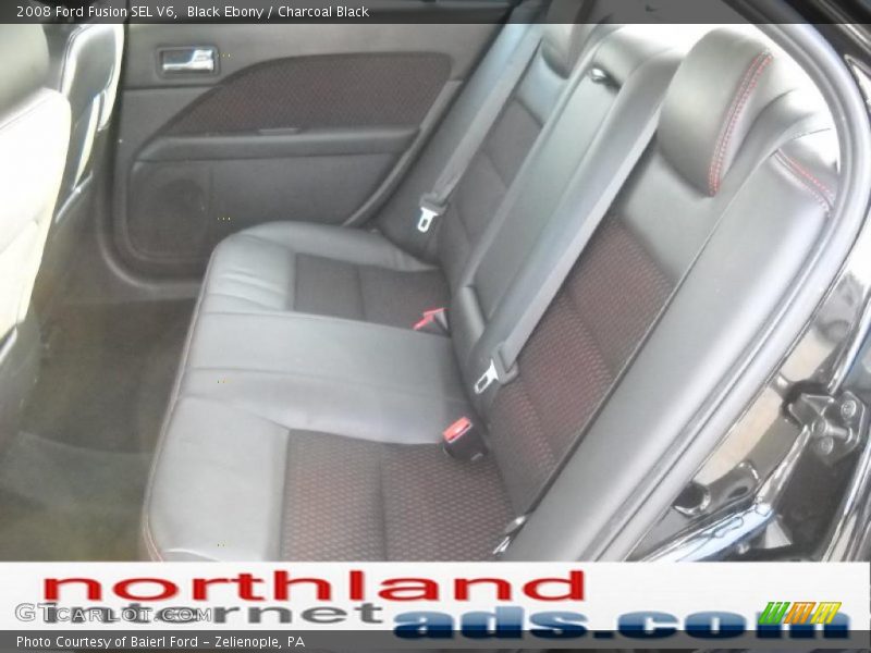 Black Ebony / Charcoal Black 2008 Ford Fusion SEL V6