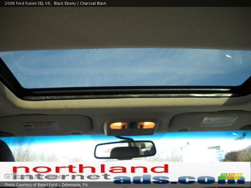 Black Ebony / Charcoal Black 2008 Ford Fusion SEL V6
