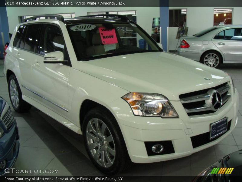 Arctic White / Almond/Black 2010 Mercedes-Benz GLK 350 4Matic
