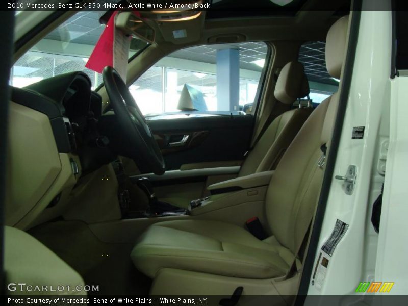 Arctic White / Almond/Black 2010 Mercedes-Benz GLK 350 4Matic