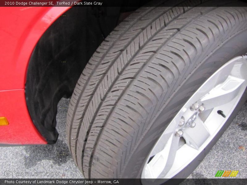 TorRed / Dark Slate Gray 2010 Dodge Challenger SE