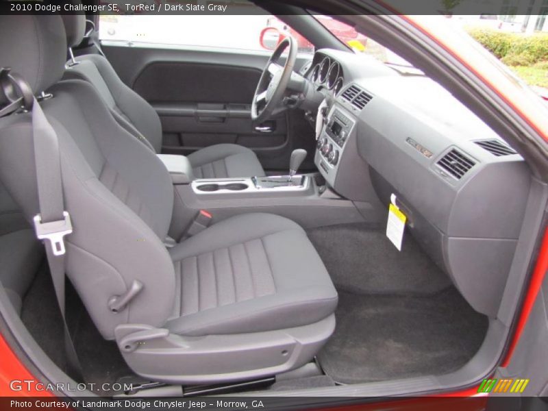 TorRed / Dark Slate Gray 2010 Dodge Challenger SE