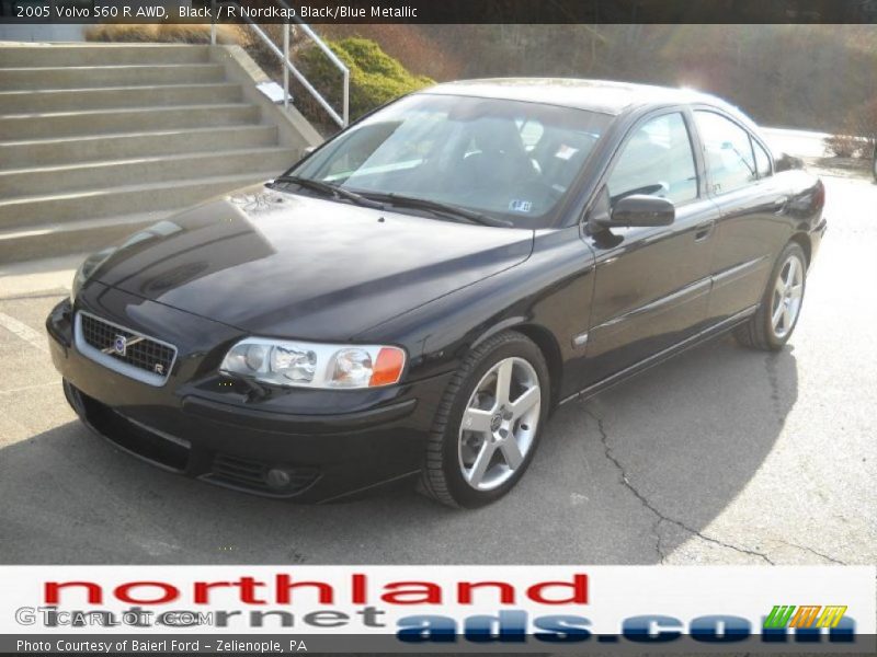 Black / R Nordkap Black/Blue Metallic 2005 Volvo S60 R AWD