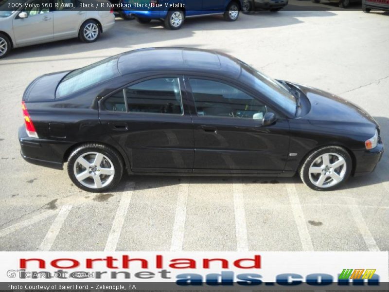 Black / R Nordkap Black/Blue Metallic 2005 Volvo S60 R AWD