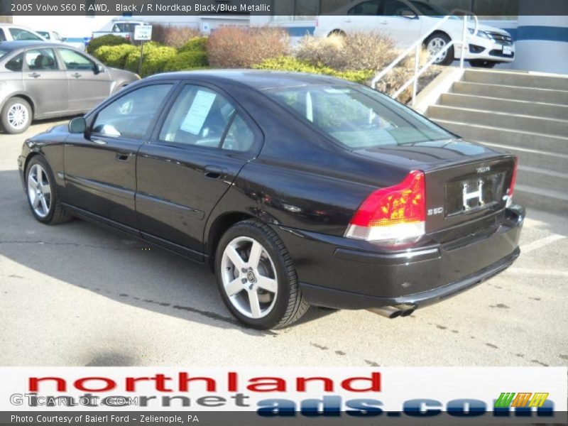 Black / R Nordkap Black/Blue Metallic 2005 Volvo S60 R AWD