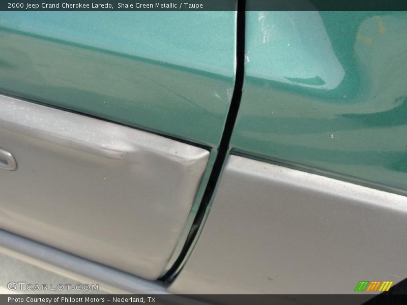 Shale Green Metallic / Taupe 2000 Jeep Grand Cherokee Laredo