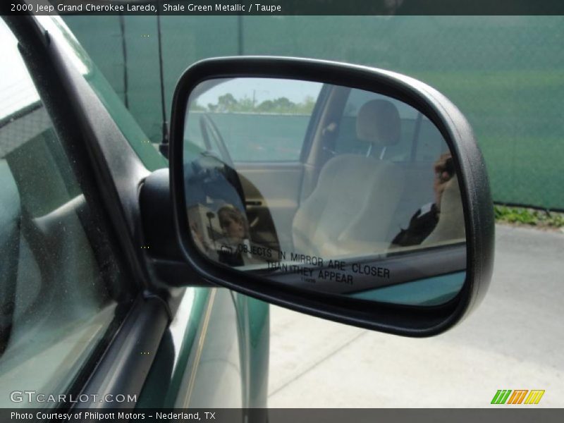 Shale Green Metallic / Taupe 2000 Jeep Grand Cherokee Laredo