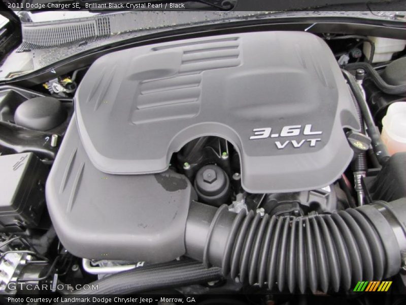  2011 Charger SE Engine - 3.6 Liter DOHC 24-Valve VVT Pentastar V6