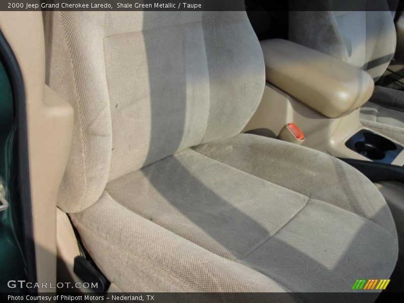 Shale Green Metallic / Taupe 2000 Jeep Grand Cherokee Laredo