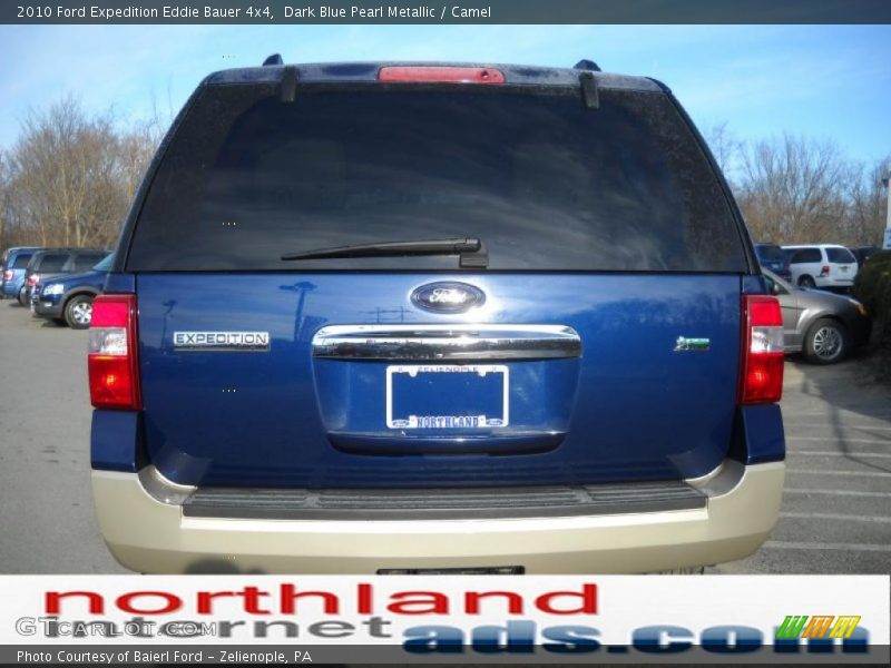 Dark Blue Pearl Metallic / Camel 2010 Ford Expedition Eddie Bauer 4x4
