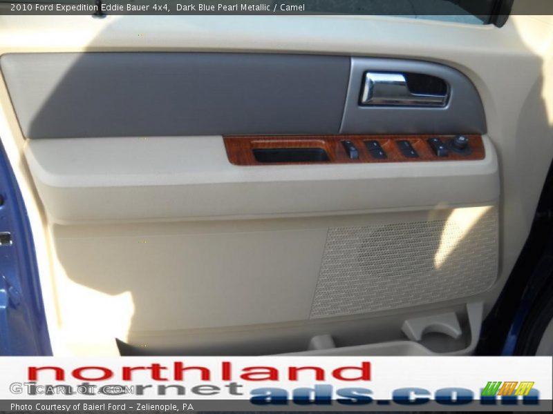 Dark Blue Pearl Metallic / Camel 2010 Ford Expedition Eddie Bauer 4x4