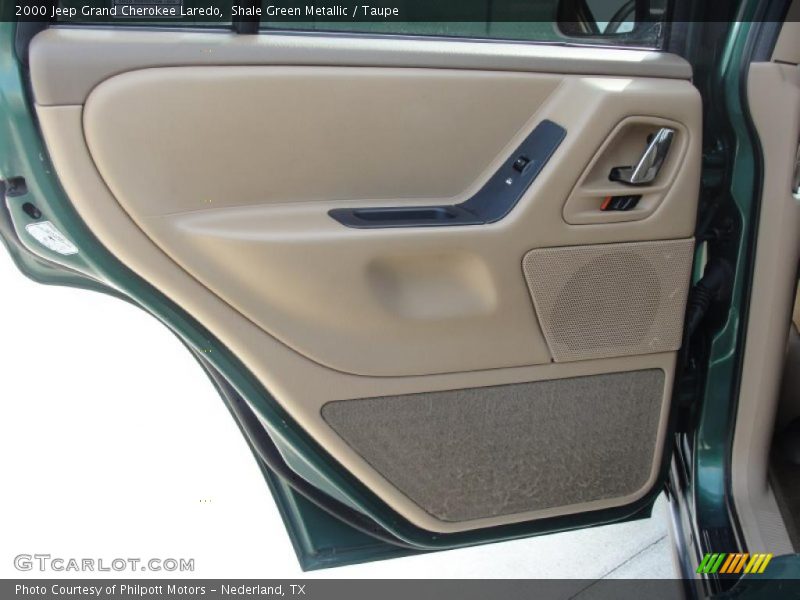 Shale Green Metallic / Taupe 2000 Jeep Grand Cherokee Laredo