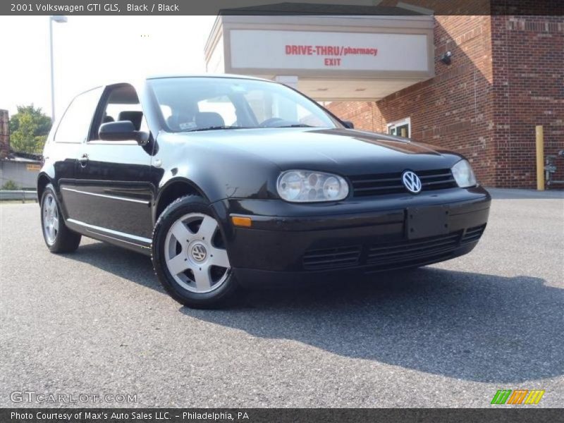Black / Black 2001 Volkswagen GTI GLS