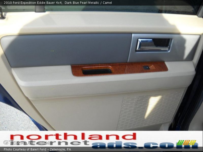 Dark Blue Pearl Metallic / Camel 2010 Ford Expedition Eddie Bauer 4x4