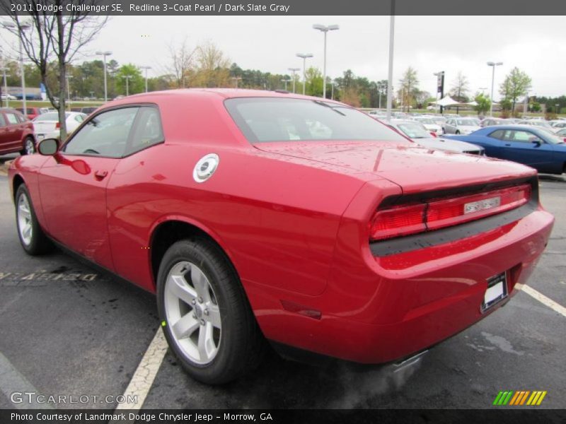 Redline 3-Coat Pearl / Dark Slate Gray 2011 Dodge Challenger SE