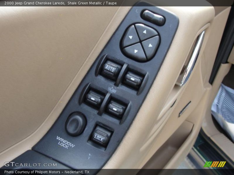 Shale Green Metallic / Taupe 2000 Jeep Grand Cherokee Laredo