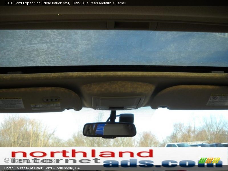 Dark Blue Pearl Metallic / Camel 2010 Ford Expedition Eddie Bauer 4x4