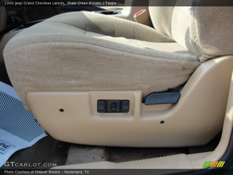 Shale Green Metallic / Taupe 2000 Jeep Grand Cherokee Laredo