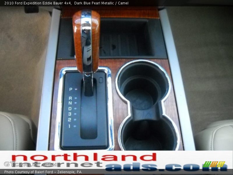 Dark Blue Pearl Metallic / Camel 2010 Ford Expedition Eddie Bauer 4x4