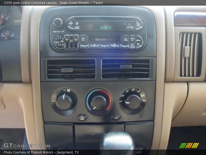 Shale Green Metallic / Taupe 2000 Jeep Grand Cherokee Laredo