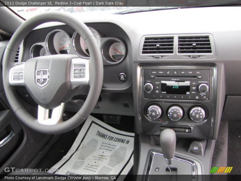 Dashboard of 2011 Challenger SE