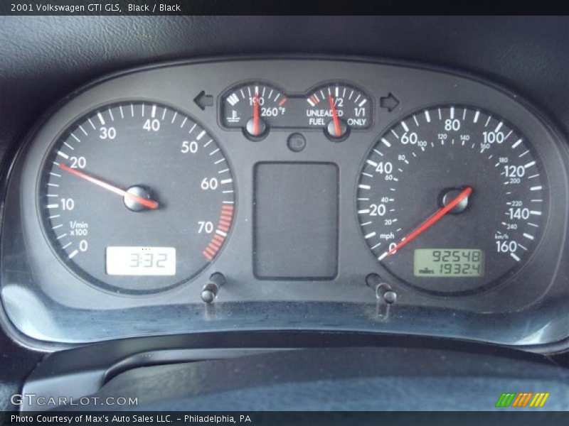  2001 GTI GLS GLS Gauges