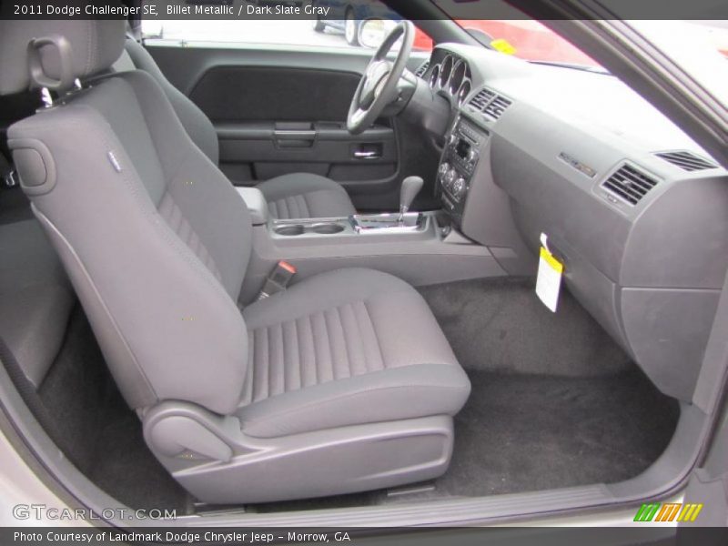  2011 Challenger SE Dark Slate Gray Interior
