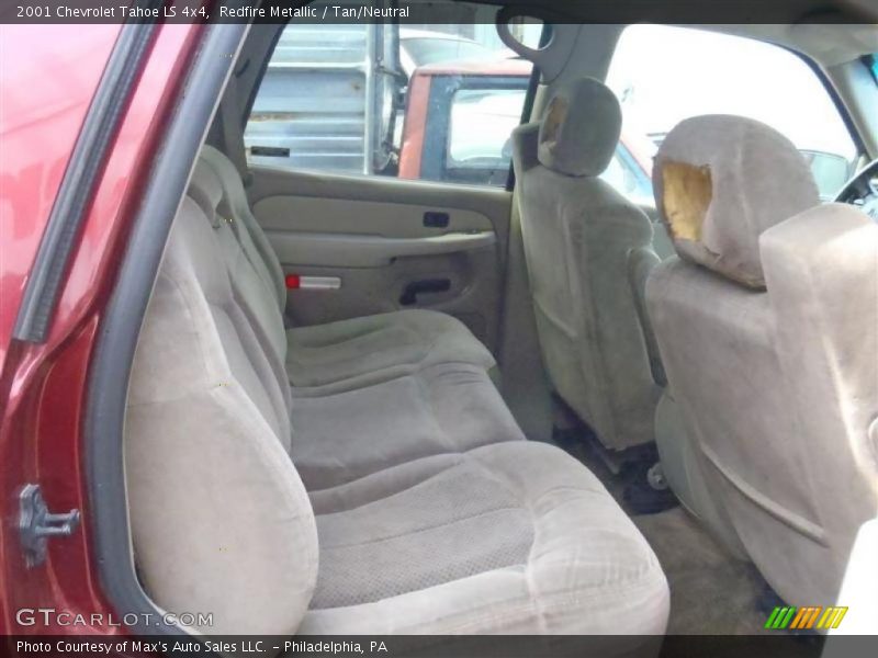 Redfire Metallic / Tan/Neutral 2001 Chevrolet Tahoe LS 4x4