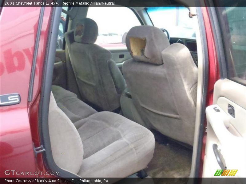 Redfire Metallic / Tan/Neutral 2001 Chevrolet Tahoe LS 4x4
