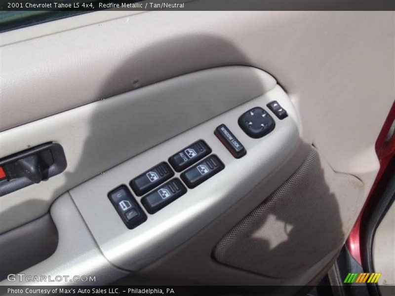 Redfire Metallic / Tan/Neutral 2001 Chevrolet Tahoe LS 4x4