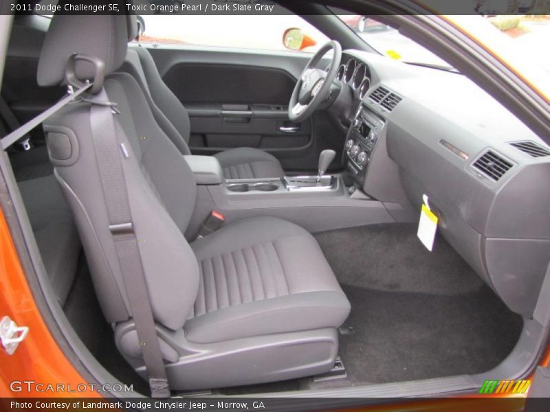  2011 Challenger SE Dark Slate Gray Interior