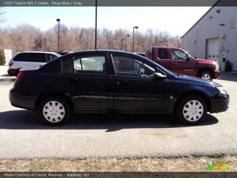 Deep Blue / Gray 2007 Saturn ION 2 Sedan