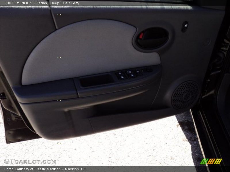 Deep Blue / Gray 2007 Saturn ION 2 Sedan