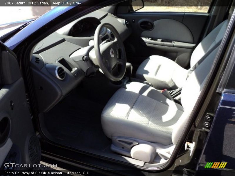 Deep Blue / Gray 2007 Saturn ION 2 Sedan