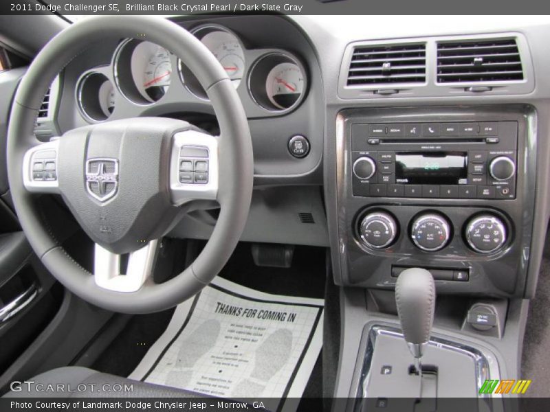 Dashboard of 2011 Challenger SE