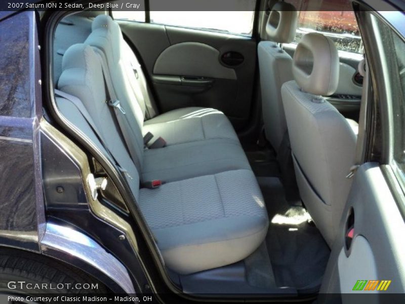 Deep Blue / Gray 2007 Saturn ION 2 Sedan