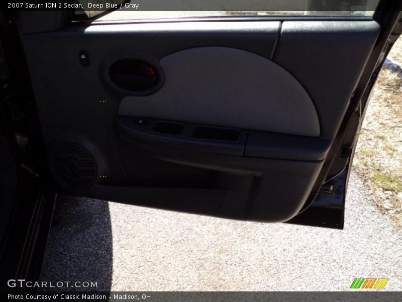 Deep Blue / Gray 2007 Saturn ION 2 Sedan