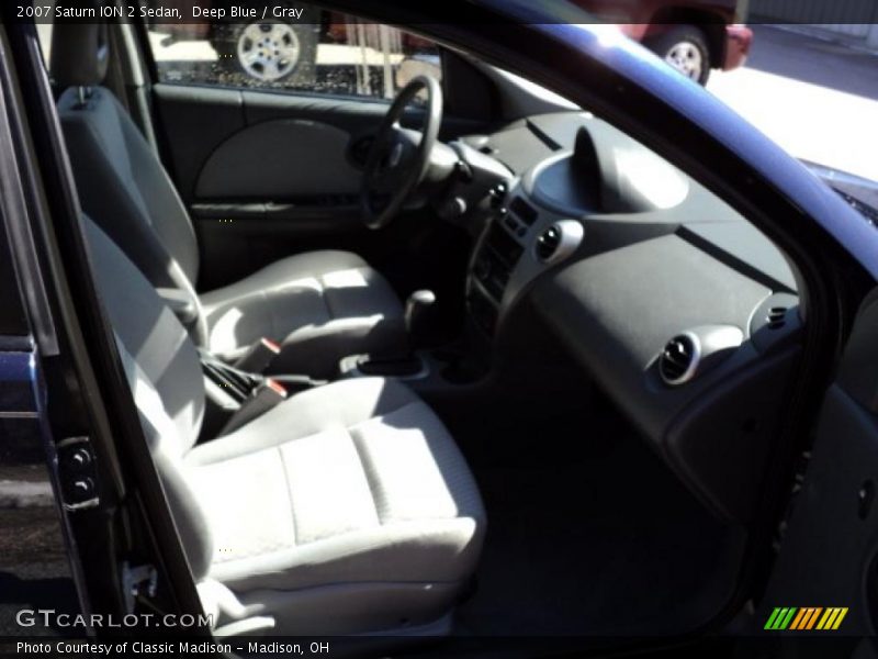 Deep Blue / Gray 2007 Saturn ION 2 Sedan