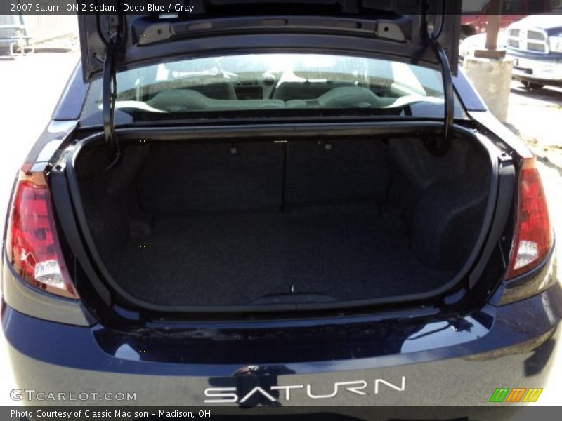 Deep Blue / Gray 2007 Saturn ION 2 Sedan