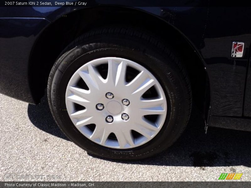 Deep Blue / Gray 2007 Saturn ION 2 Sedan