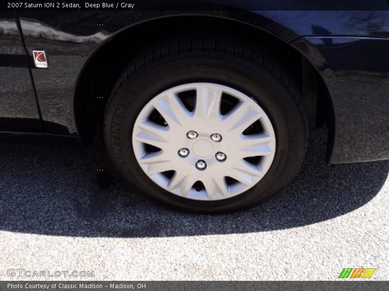 Deep Blue / Gray 2007 Saturn ION 2 Sedan