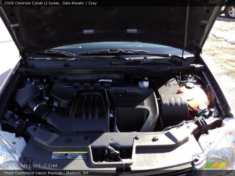 Slate Metallic / Gray 2008 Chevrolet Cobalt LS Sedan