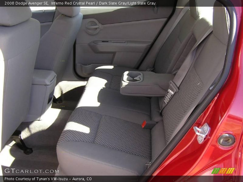 Inferno Red Crystal Pearl / Dark Slate Gray/Light Slate Gray 2008 Dodge Avenger SE