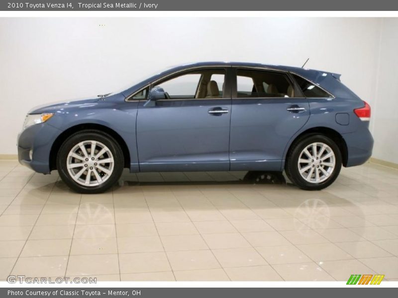 Tropical Sea Metallic / Ivory 2010 Toyota Venza I4