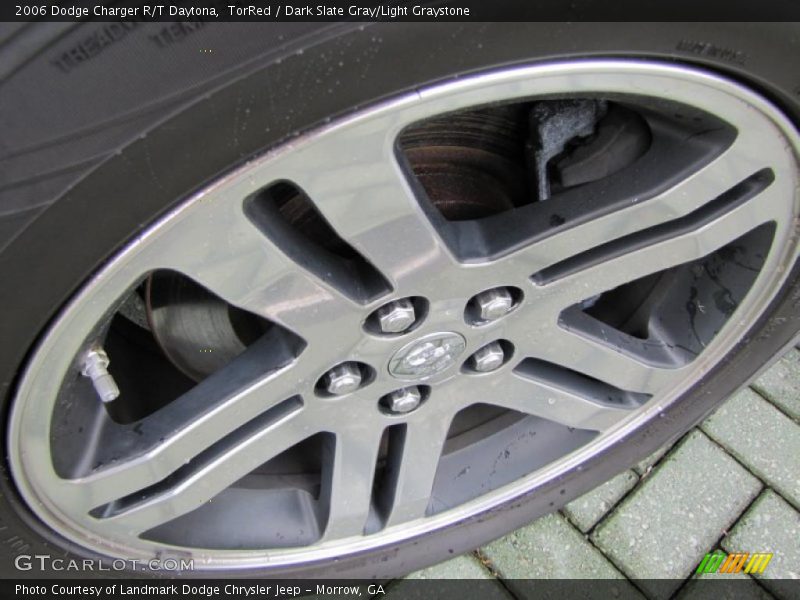 TorRed / Dark Slate Gray/Light Graystone 2006 Dodge Charger R/T Daytona