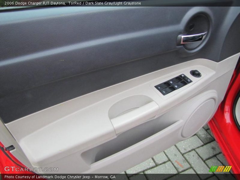 TorRed / Dark Slate Gray/Light Graystone 2006 Dodge Charger R/T Daytona
